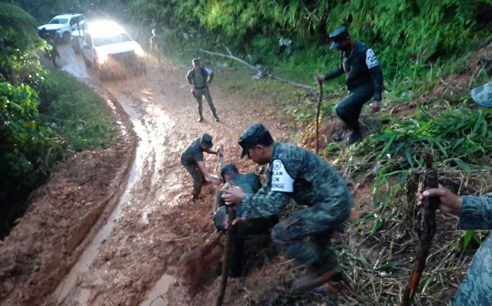 Lluvias ocasionaron en Oaxaca derrumbes, encharcamientos y cierre de carreteras