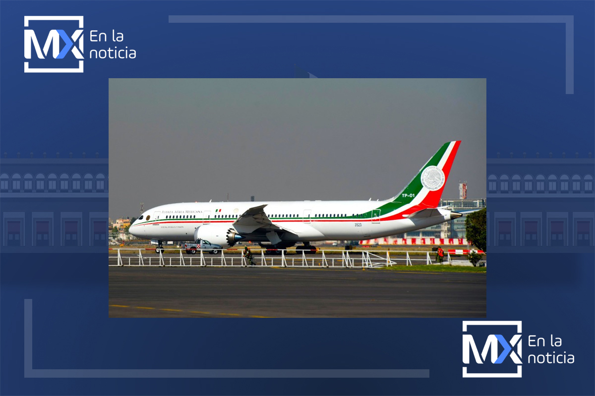 Ofrece AMLO el avión presidencial a Aeroméxico