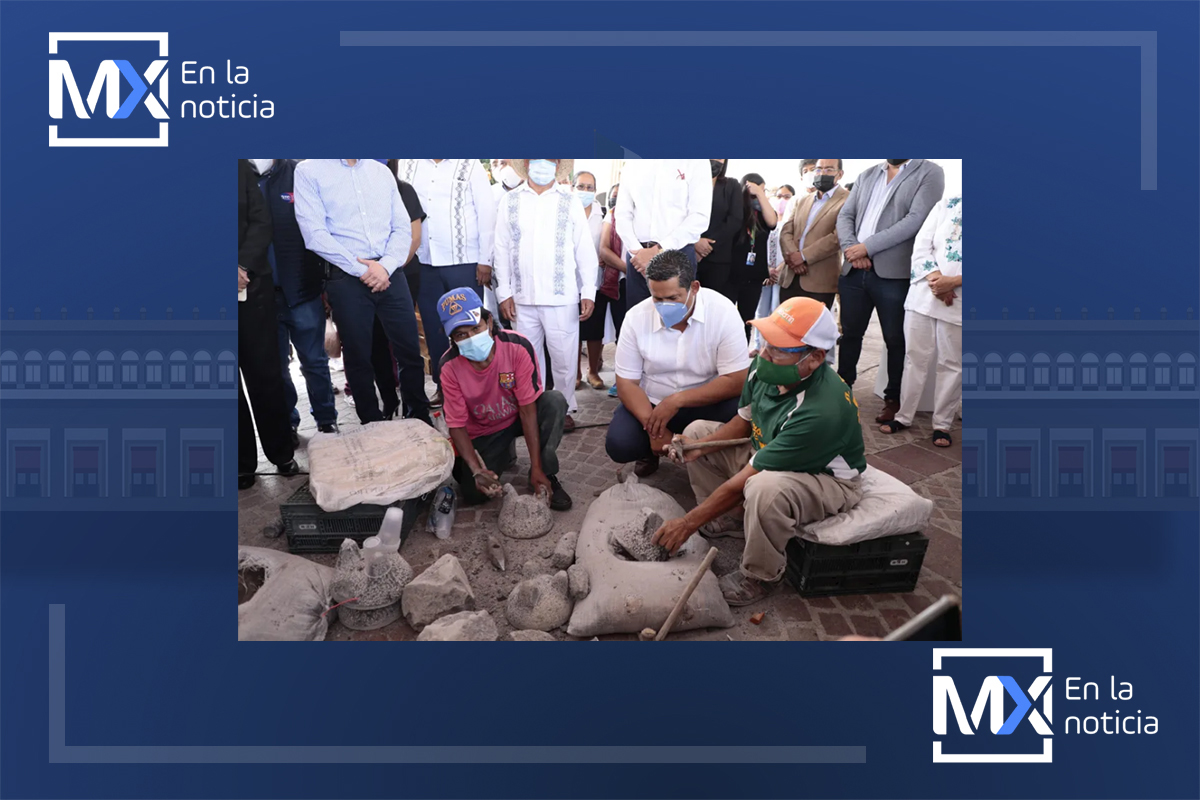 Recibe Guanajuato el título y logotipo de la Marca Colectiva de Molcajetes de Comonfort