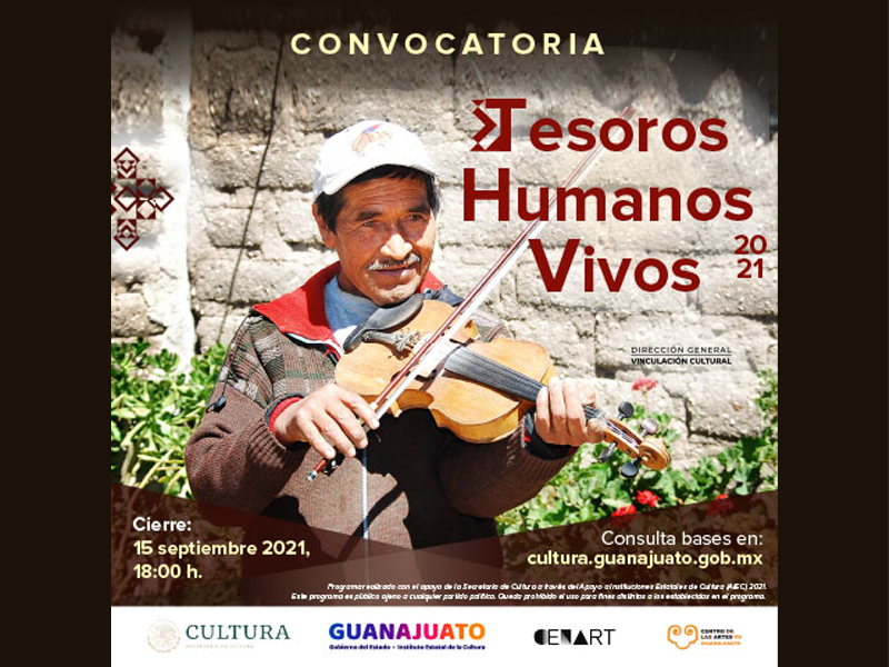 Guanajuato busca nuevos Tesoros Humanos Vivos