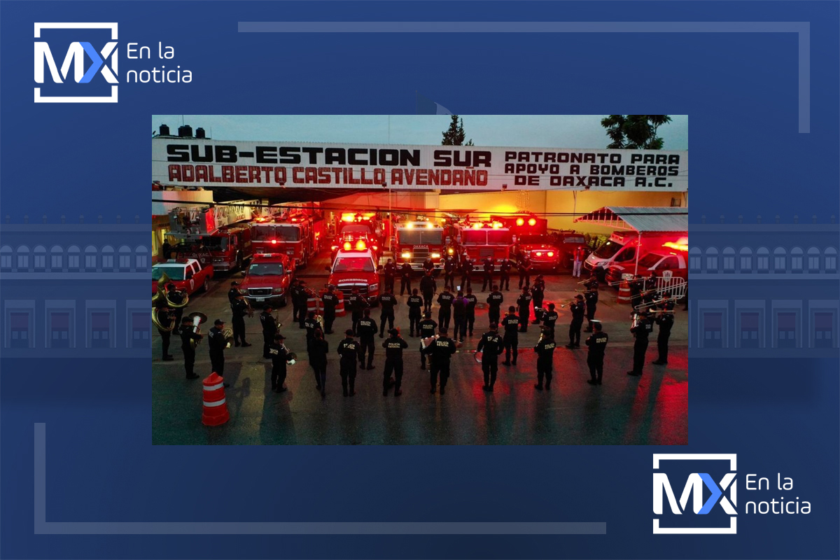 Conmemora Heroico Cuerpo de Bomberos 67 años al servicio de la ciudadanía de Oaxaca