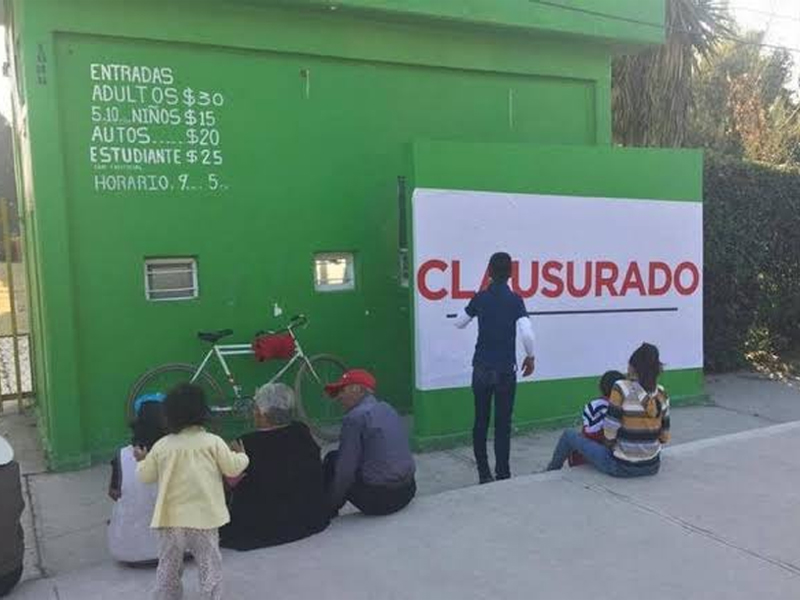 Acusan ejidatarios que situación del centro turístico es responsabilidad de Germán Carvente