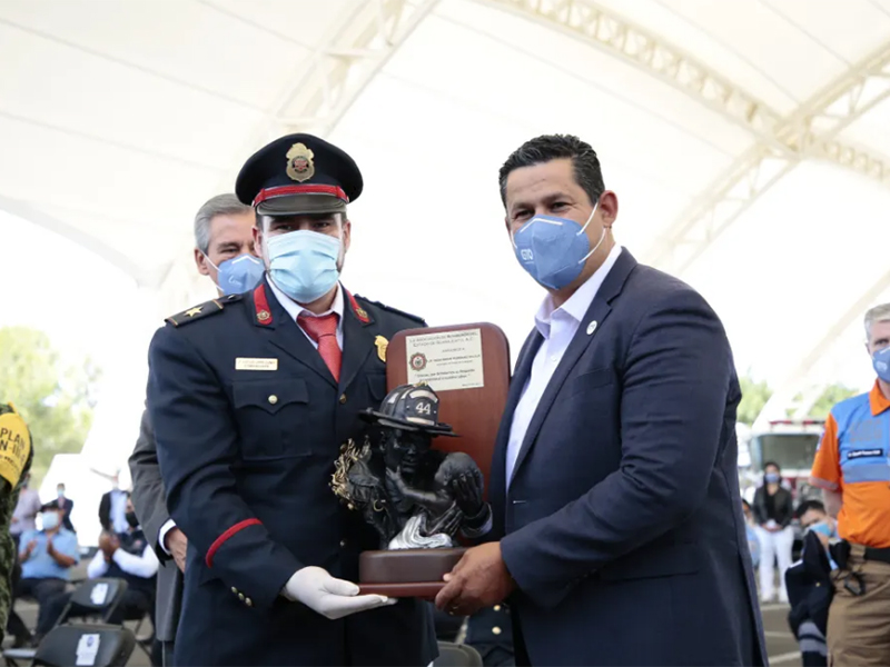 Guanajuato conmemora el Día Nacional del Bombero