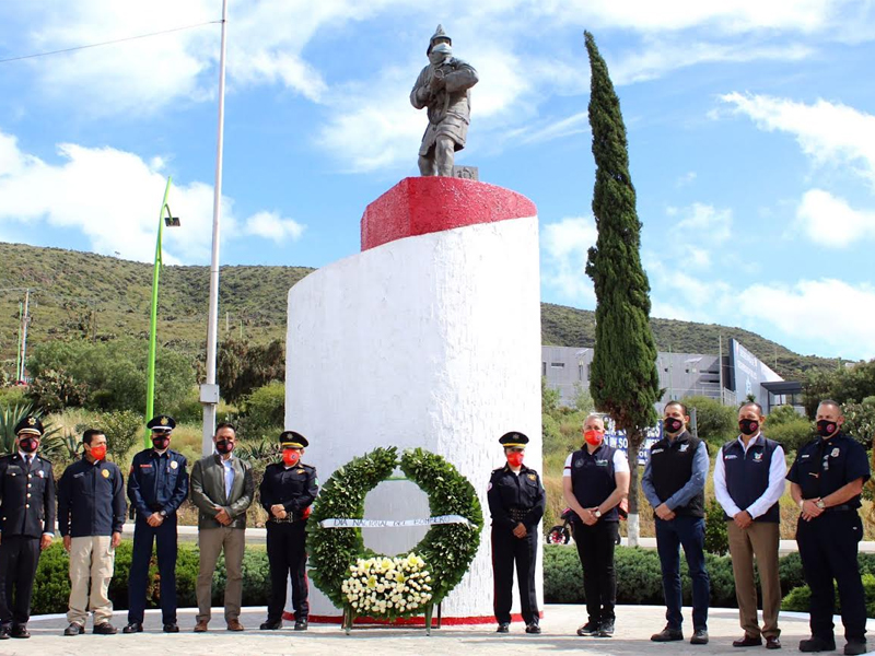 Gobierno de Omar Fayad conmemora Día del Bombero y destaca labor ante paso de Grace