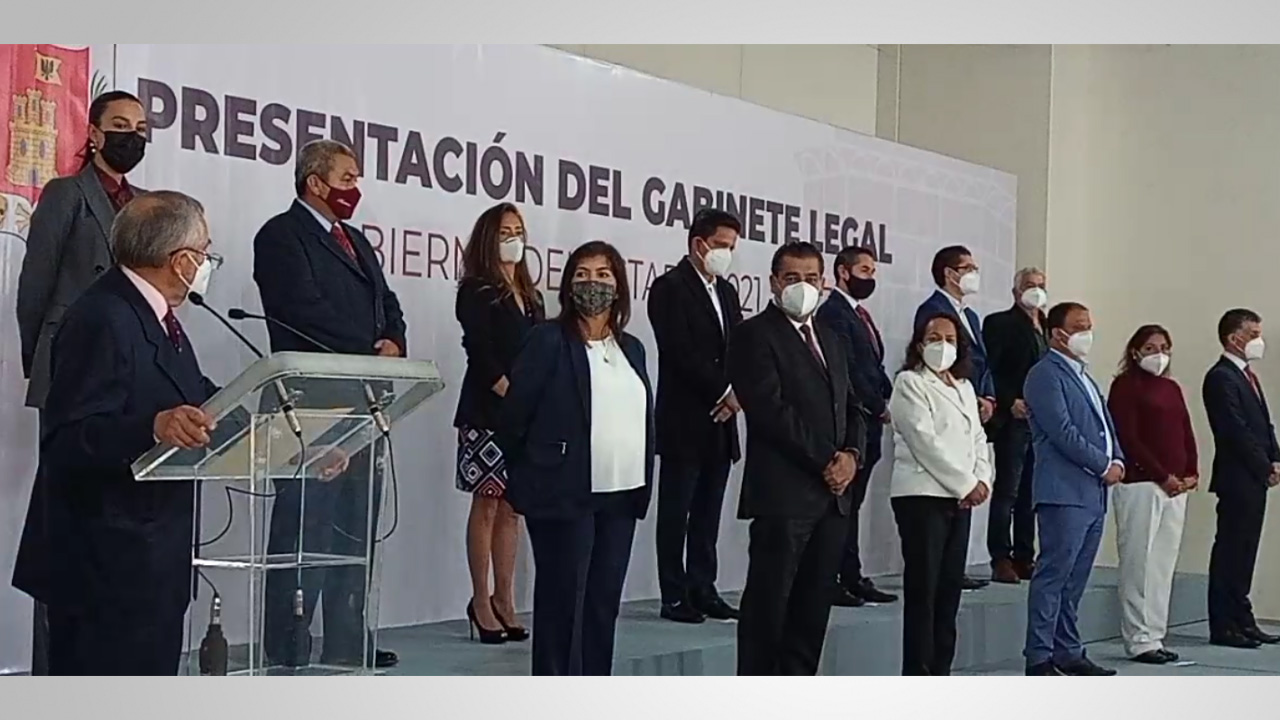 Presentan gabinete legal del gobierno de Lorena Cuéllar Cisneros