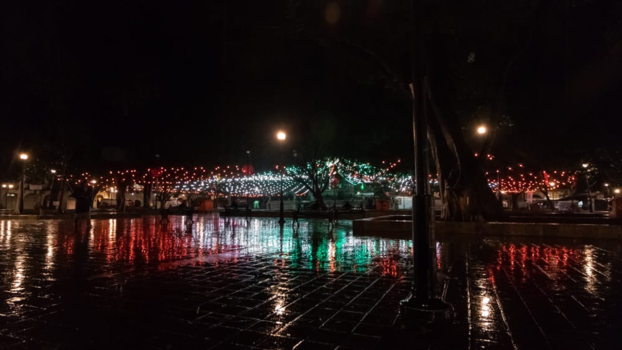 Ilumina Administración de colores patrios el corazón de Oaxaca