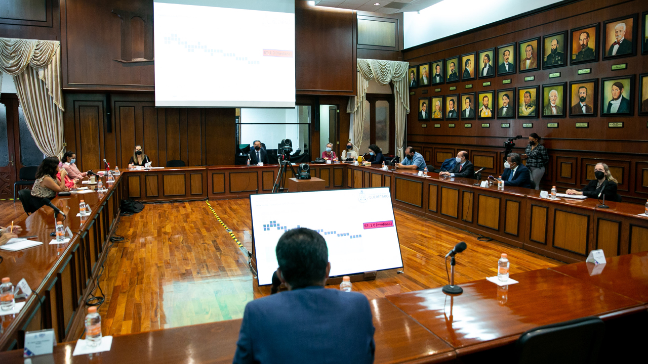 Comité Técnico de Querétaro emite recomendaciones para reducir riesgo de contagio de COVID-19 en septiembre