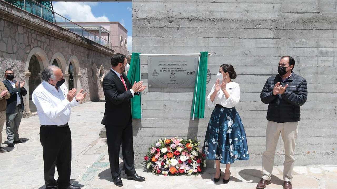 Inaugura Alejandro Tello Garaje del Teleférico y Museo del Cielo como atractivo turístico-cultural