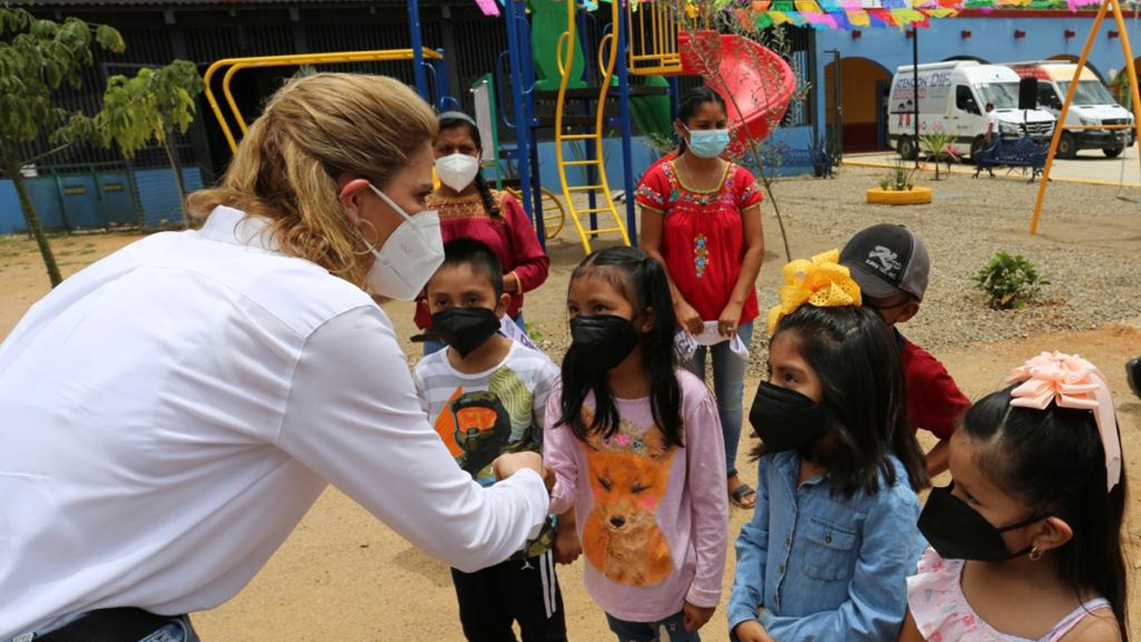 Brindamos espacios recreativos, dignos y seguros para la niñez y las familias oaxaqueñas: IMM