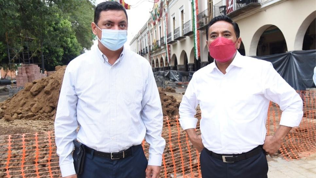 Gestiona Jorge Corichi recursos para mejorar la infraestructura de la Ciudad de Tlaxcala