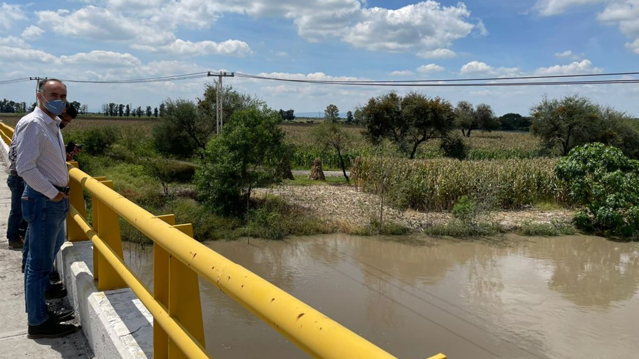 Recorre CEAG zona afectada por inundaciones en Guanajuato