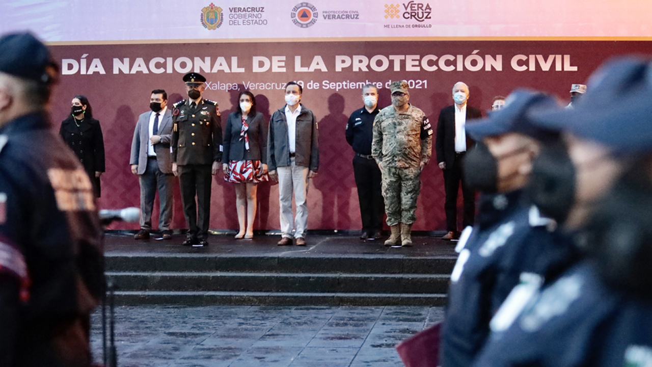 Participa Veracruz en el Día Nacional de la Protección Civil