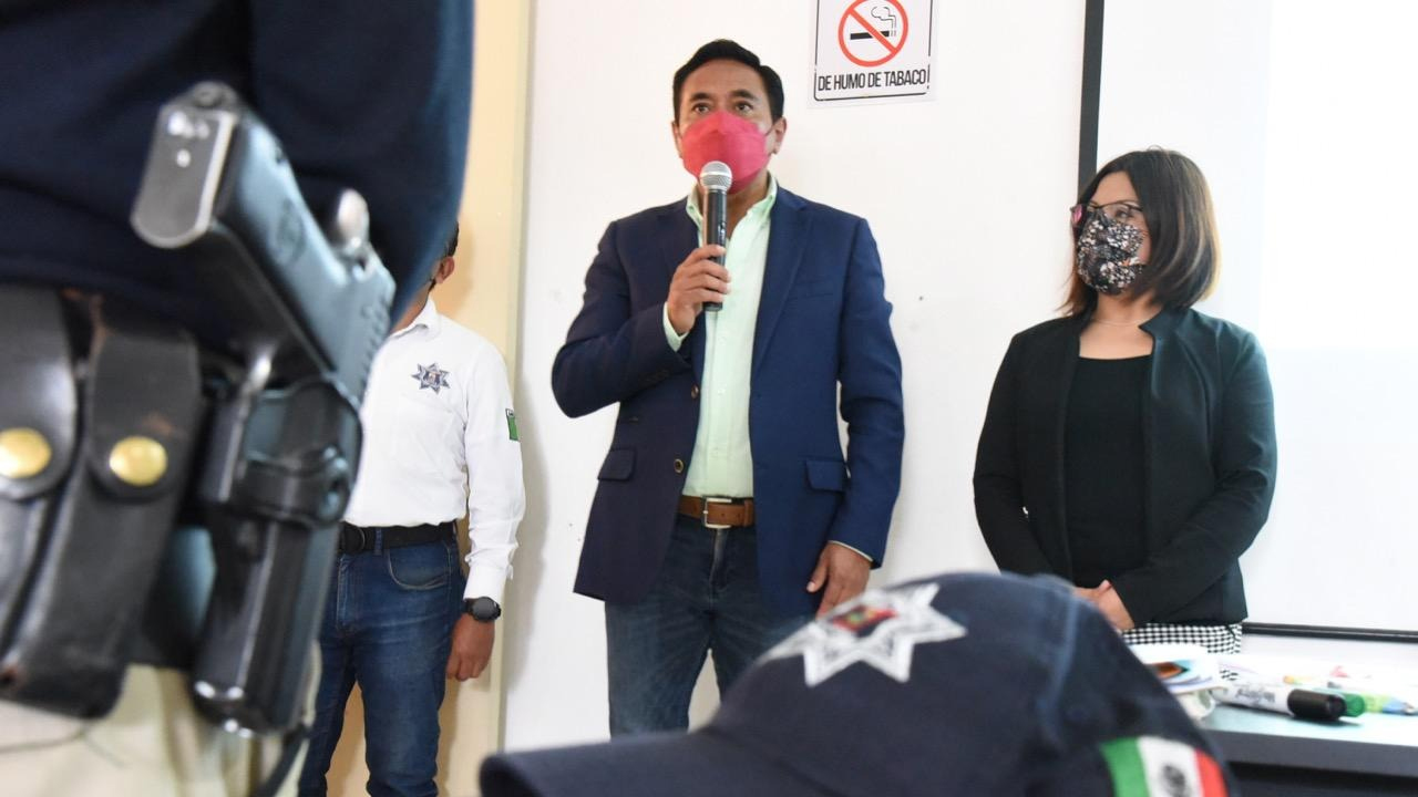 Imparte Ayuntamiento de Tlaxcala capacitación bilingüe para Policía Turística