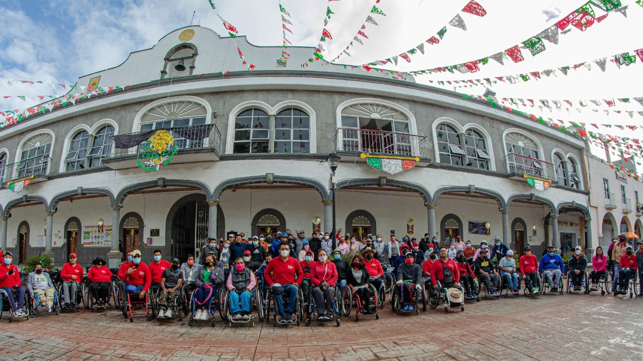 IMJUVE y fundación Vida Independiente realizan rodada ciclista