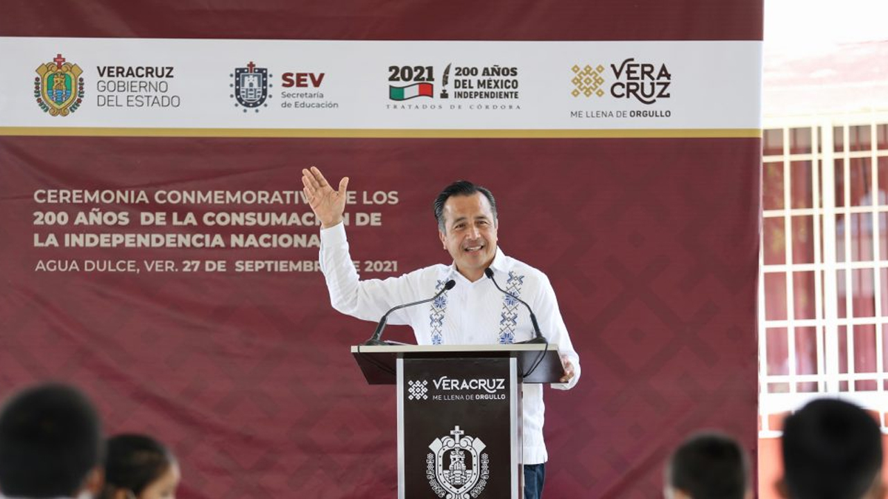Celebra Veracruz 200 años de la consumación de la Independencia Nacional