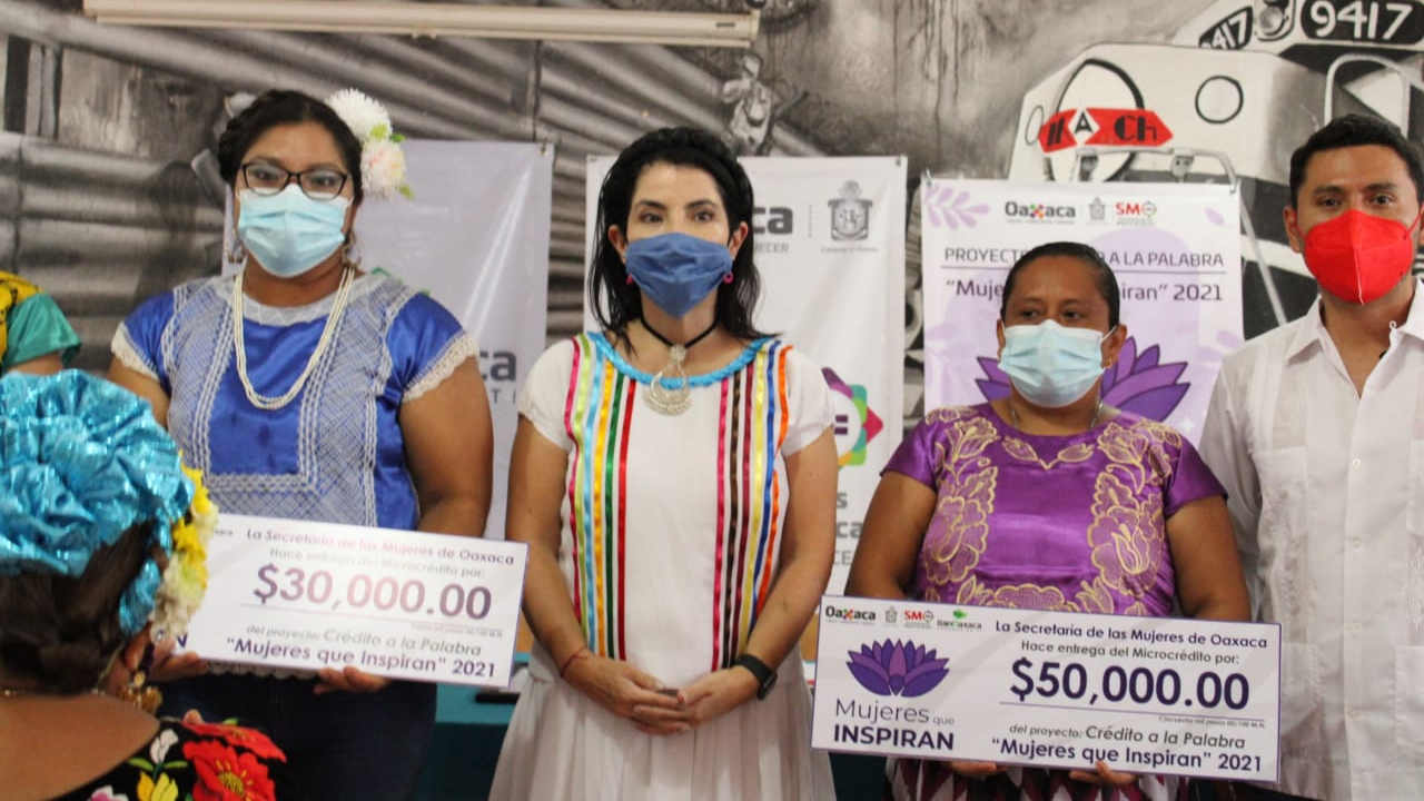 Gobierno del Estado y BanOaxaca rompen barreras de género con microcréditos a mujeres emprendedoras