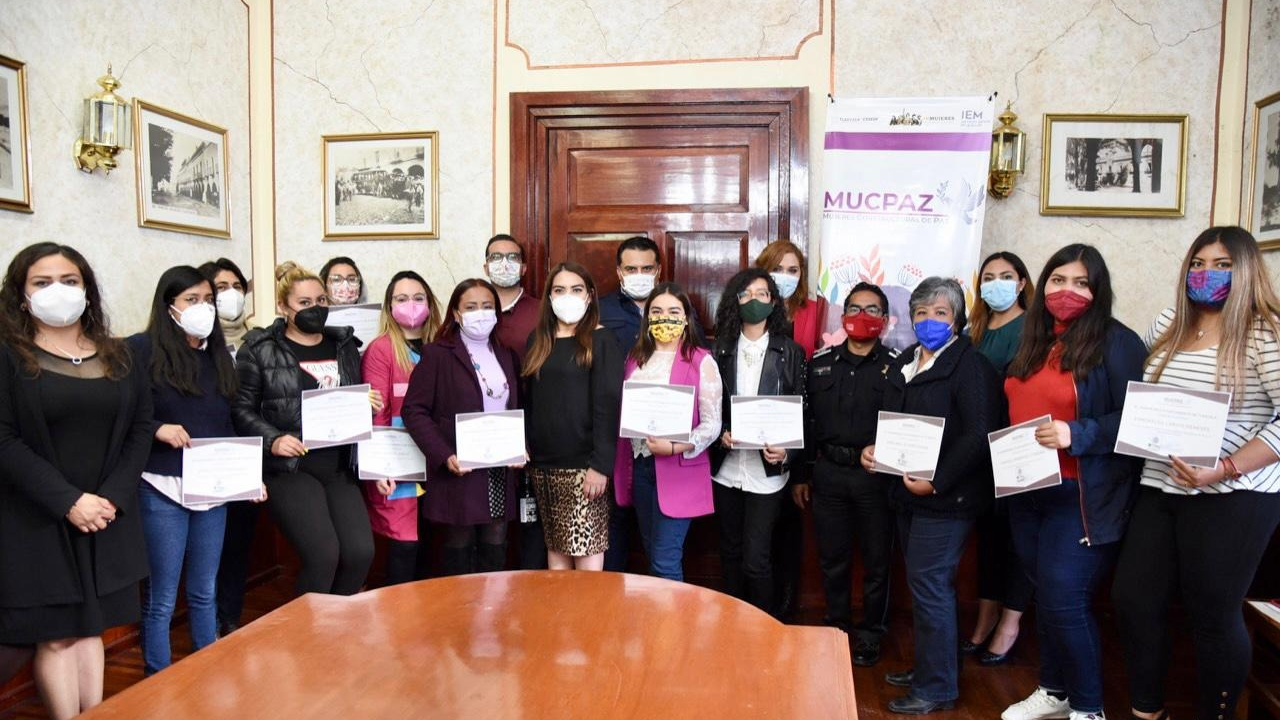 Integran Red de Mujeres Constructoras de Paz en el Municipio de Tlaxcala