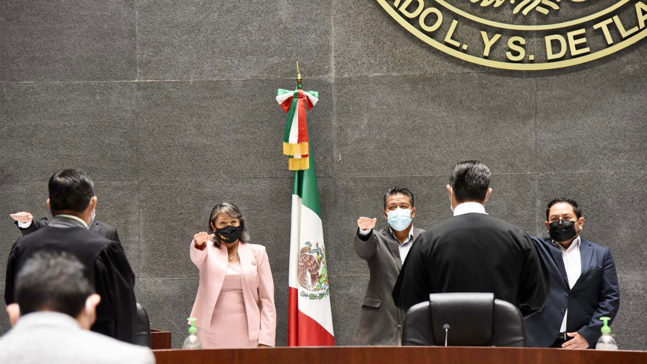 Toma protesta Jueza Municipal capitalina, Minerva Mitre ante el Poder Judicial del Estado de Tlaxcala