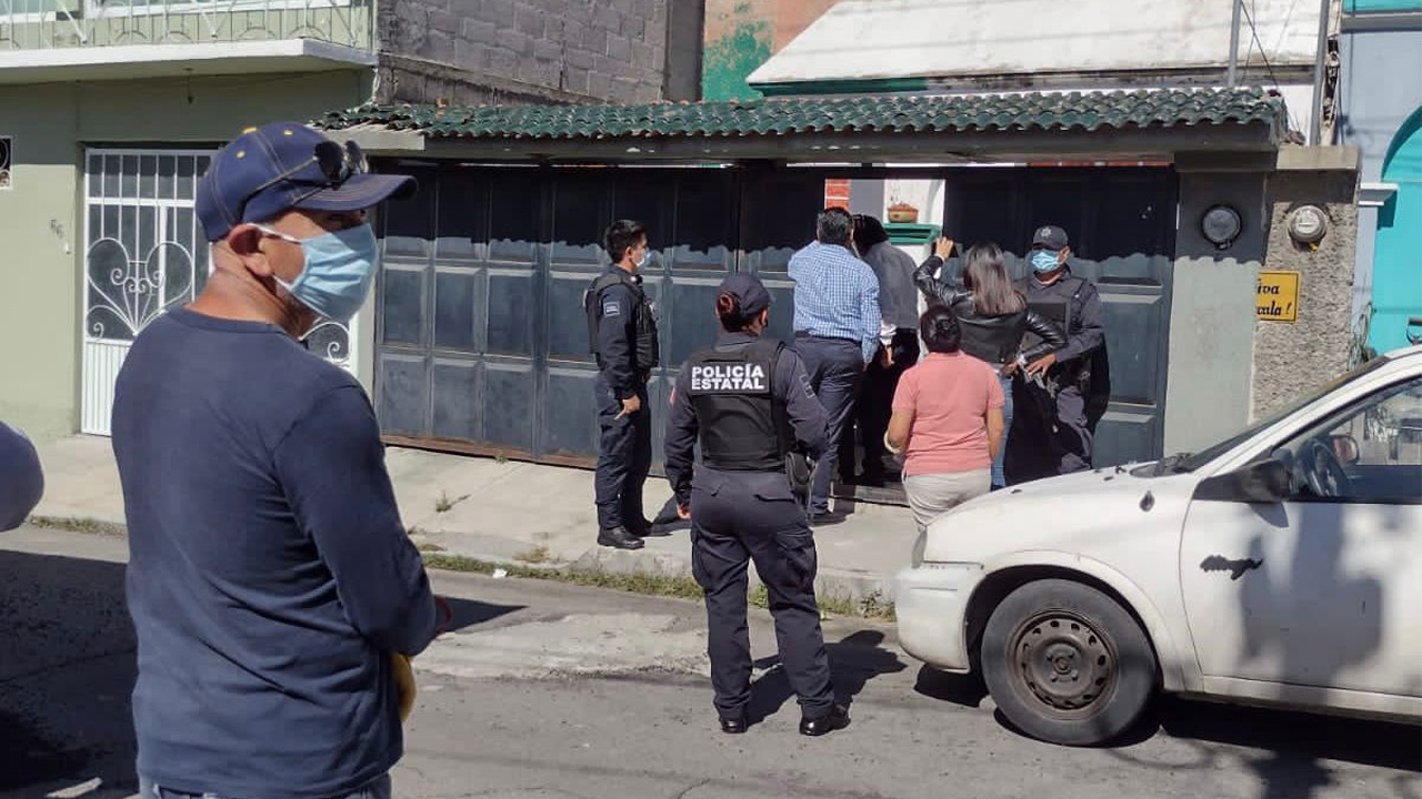 Apoya Juzgado Municipal de Tlaxcala diligencia de restitución de una propiedad en conflicto