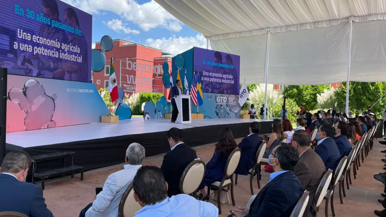 Inauguran Beyond Water 2021 en Guanajuato