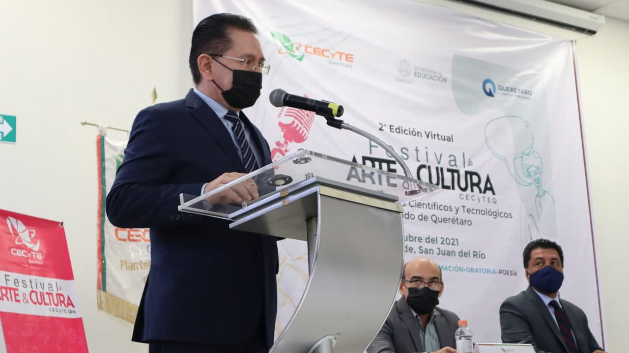 Celebró CECyTEQ 2da Edición Virtual del Festival Estatal de Arte y Cultura