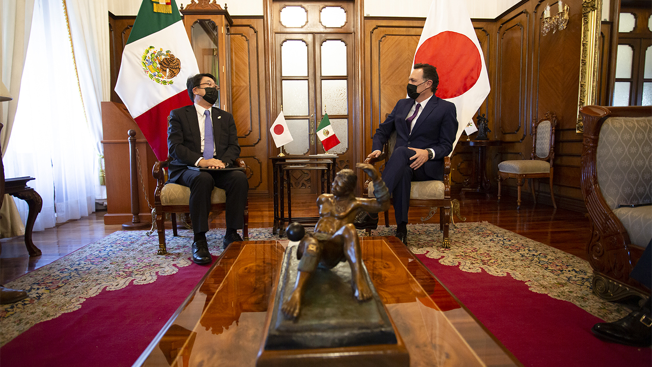 Se reúne Gobernador de Querétaro con Cónsul General de Japón en León, Guanajuato