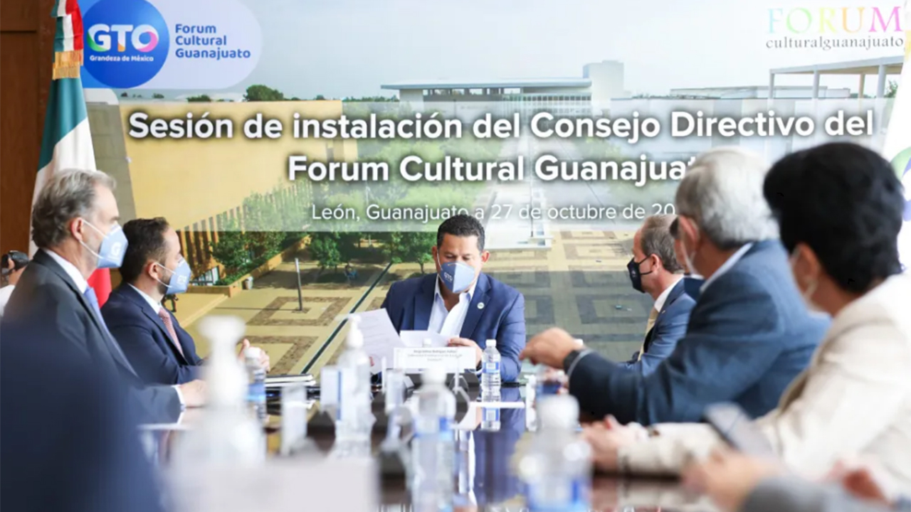 Forum Cultural, motor del desarrollo cultural de Guanajuato: Gobernador