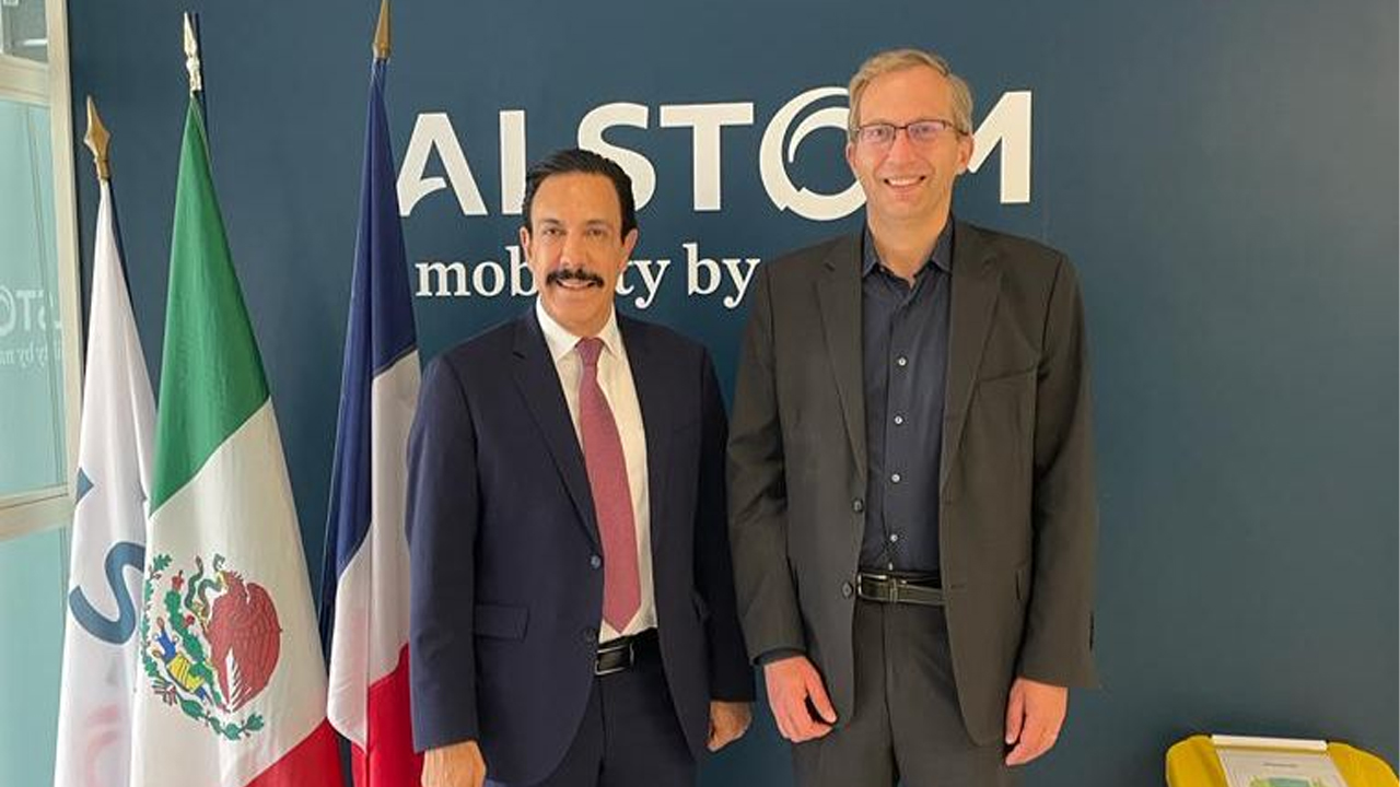 Se reúne Omar Fayad con Henri Poupart-Lafarge CEO de ALSTOM