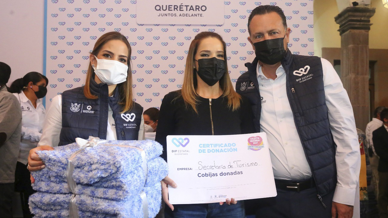 Inicia DIF Estatal de Querétaro Colecta de Invierno 2021