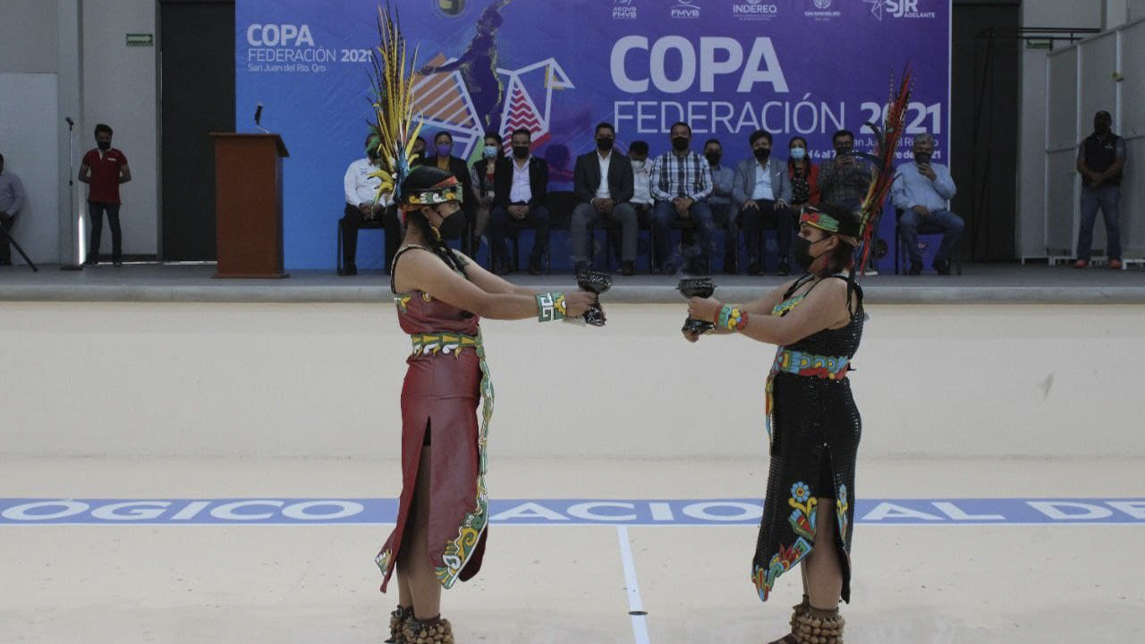 Inauguran Copa Federación de Vóleibol 2021 en Querétaro