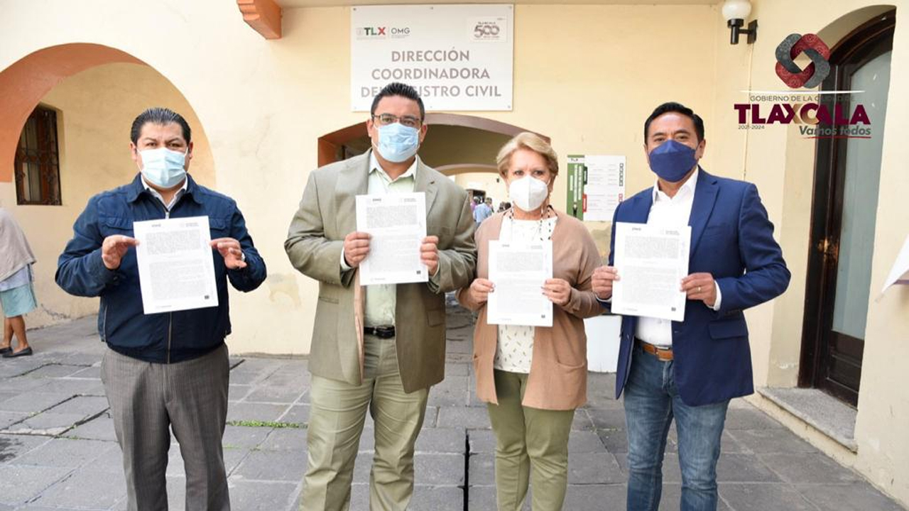 Incrementan coordinación Ayuntamiento de Tlaxcala y Registro Civil Estatal