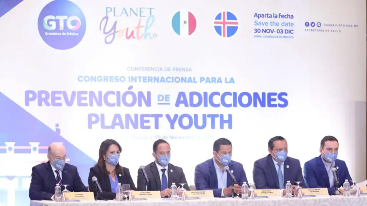 Presentan el Congreso Internacional para la Prevención de Adicciones “Planet Youth” 2021 en Guanajuato