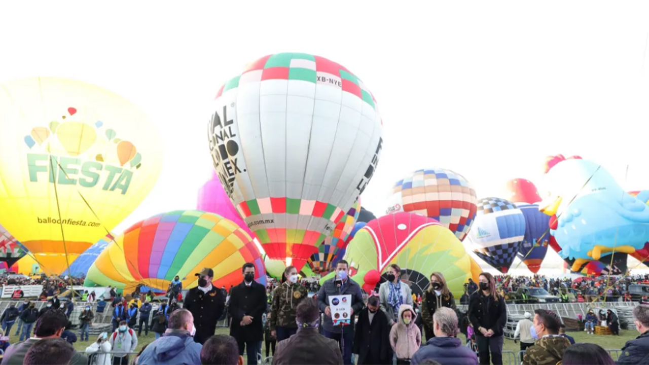 Inicia la vigésima edición del Festival Internacional del Globo en Guanajuato