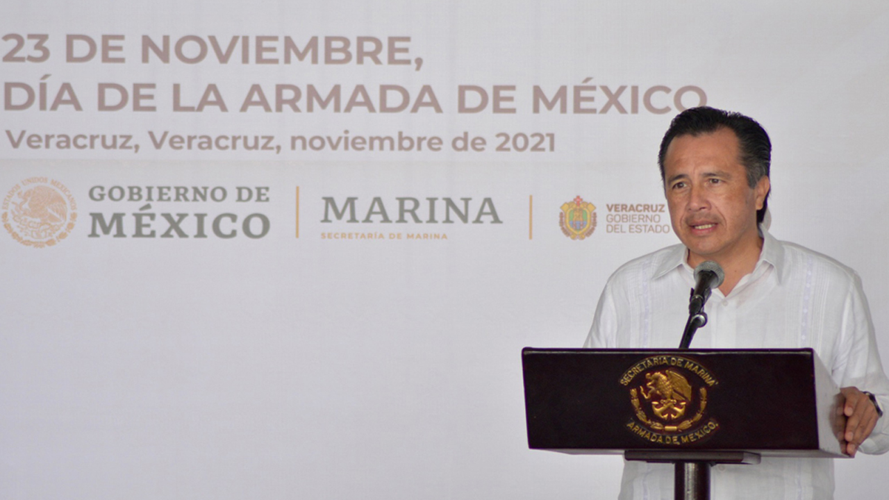 Veracruz, pilar de la Armada de México, siempre partícipe de las grandes transformaciones: Cuitláhuac García