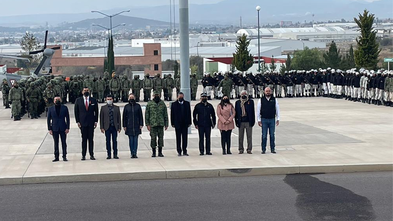 Atestigua Gobernador David Monreal el arribo de elementos de Guardia Nacional y Ejército Mexicano a Zacatecas