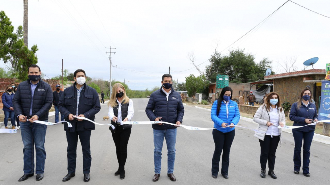 Entrega Gobernador de Tamaulipas infraestructura social y urbana en la Frontera Chica