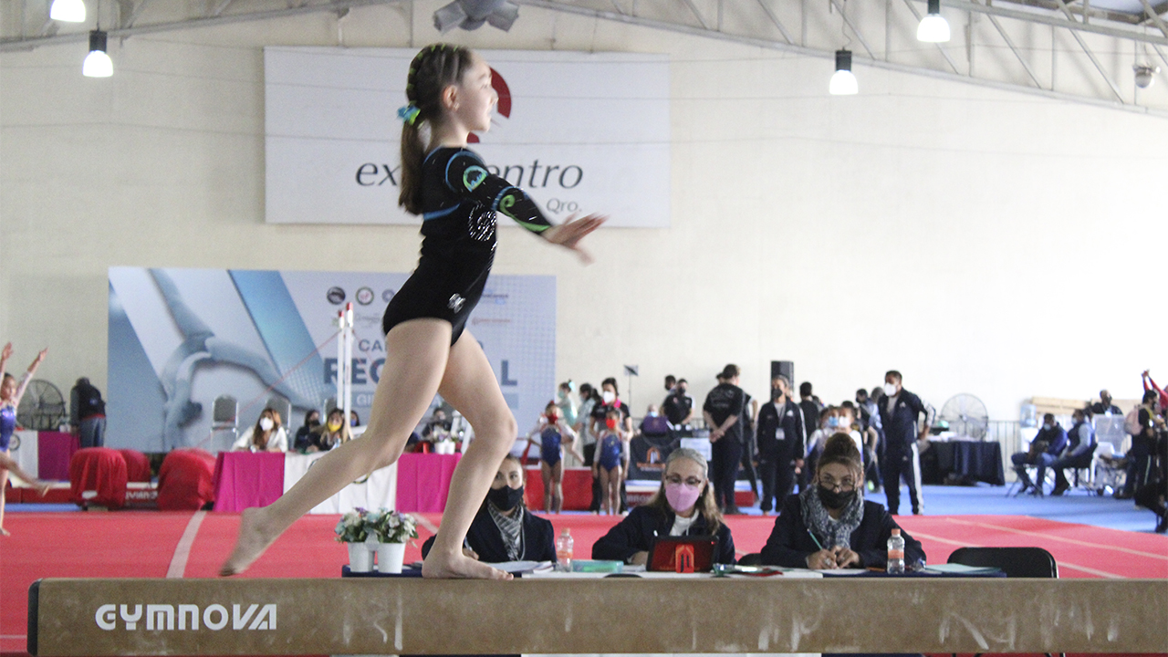 Finaliza Campeonato Regional de Gimnasia Artística Femenil en Querétaro