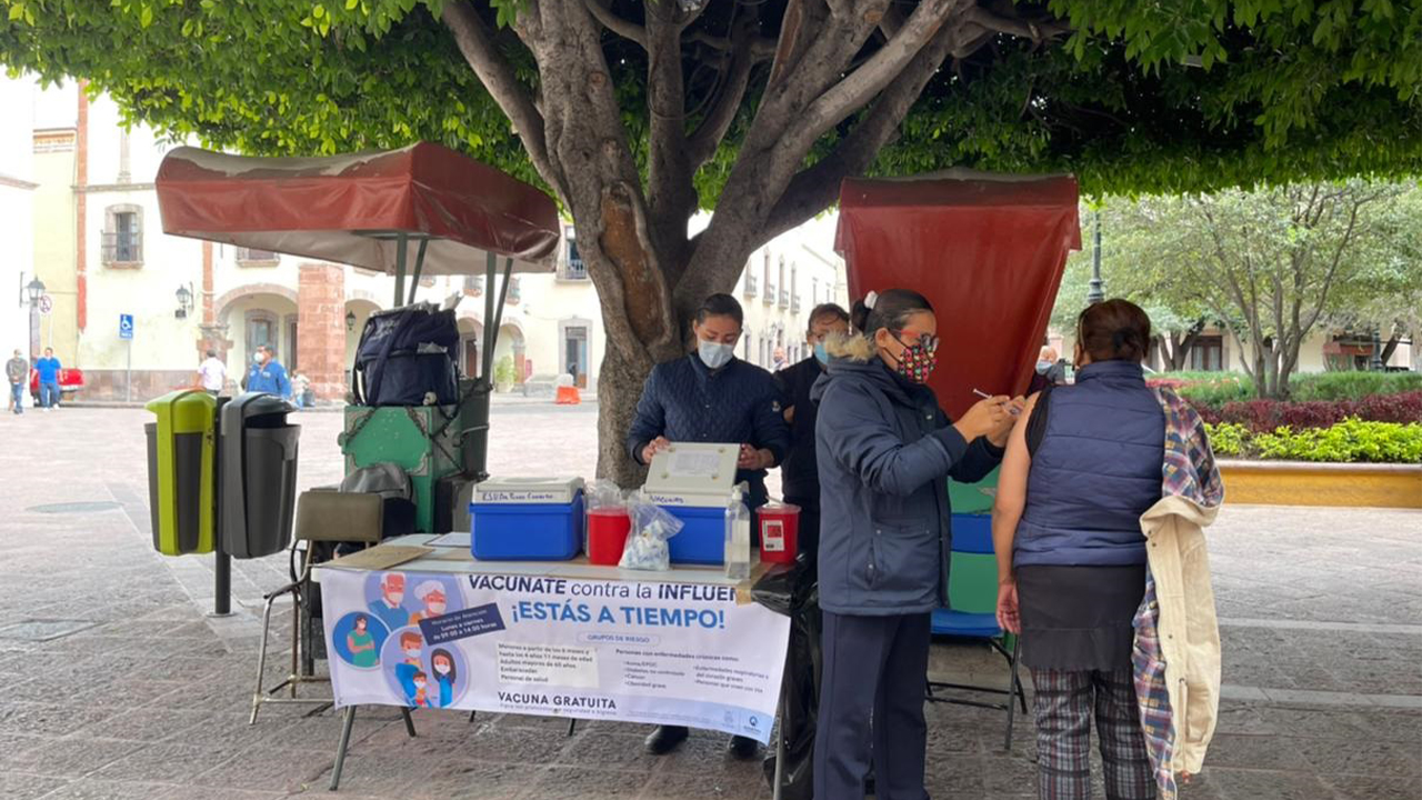 En Querétaro se han aplicado 234 mil 47 dosis de vacuna contra Influenza