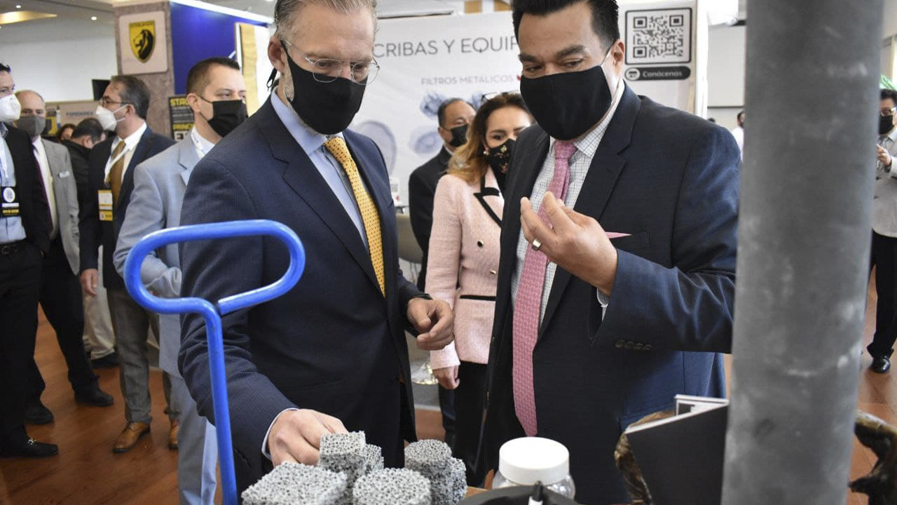 Titular de SEDESU inaugura Expo Die Casting 2021