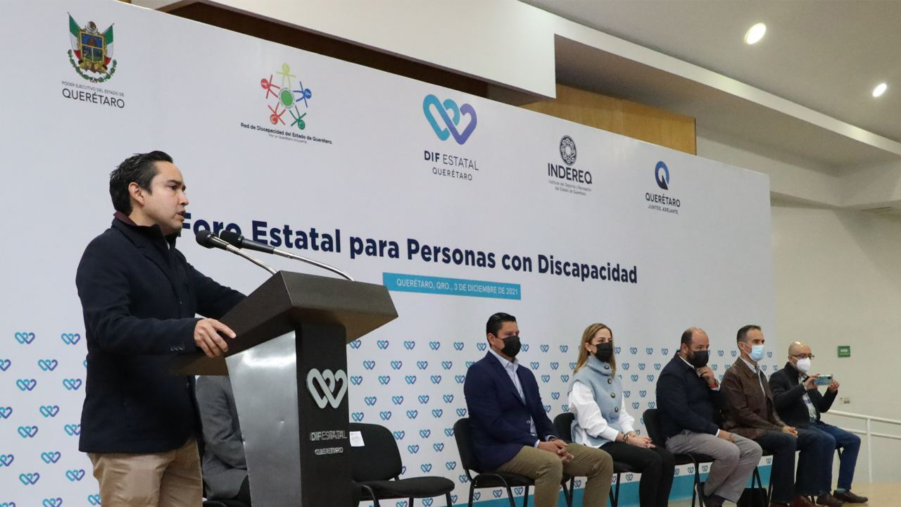 Inauguró DIF Estatal Querétaro Foro Estatal para Personas con Discapacidad