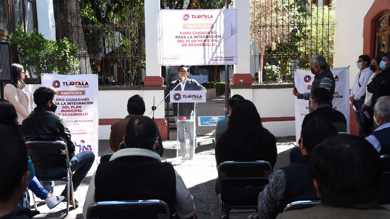 Tlaxcala Capital contará con Plan Municipal de Desarrollo enriquecido por ciudadanos