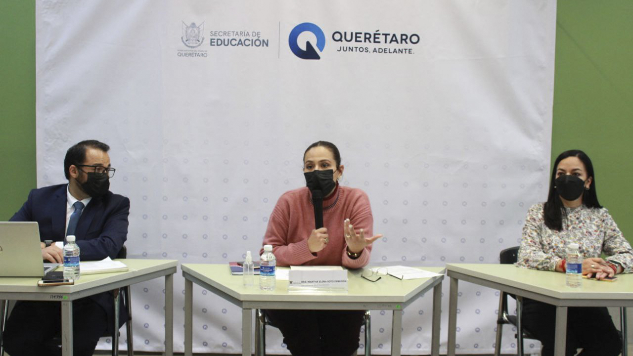 Autoridades educativas incentivan el regreso presencial en todo el estado de Querétaro