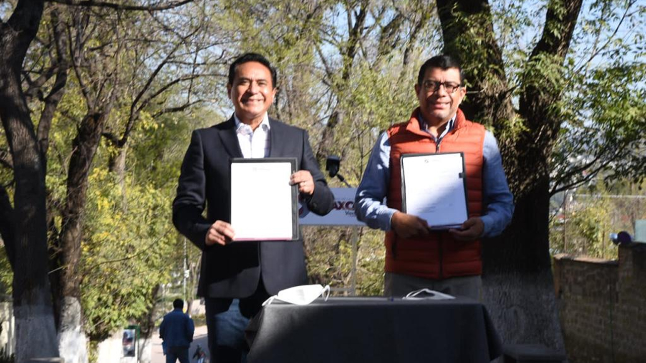 Hermanan esfuerzos el Ayuntamiento de Tlaxcala y Universidad Politécnica de Tlaxcala