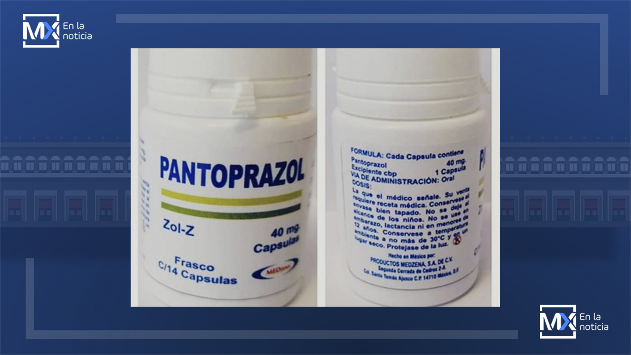 COFEPRIS emite alerta por producto falso Zol-Z PANTOPRAZOL