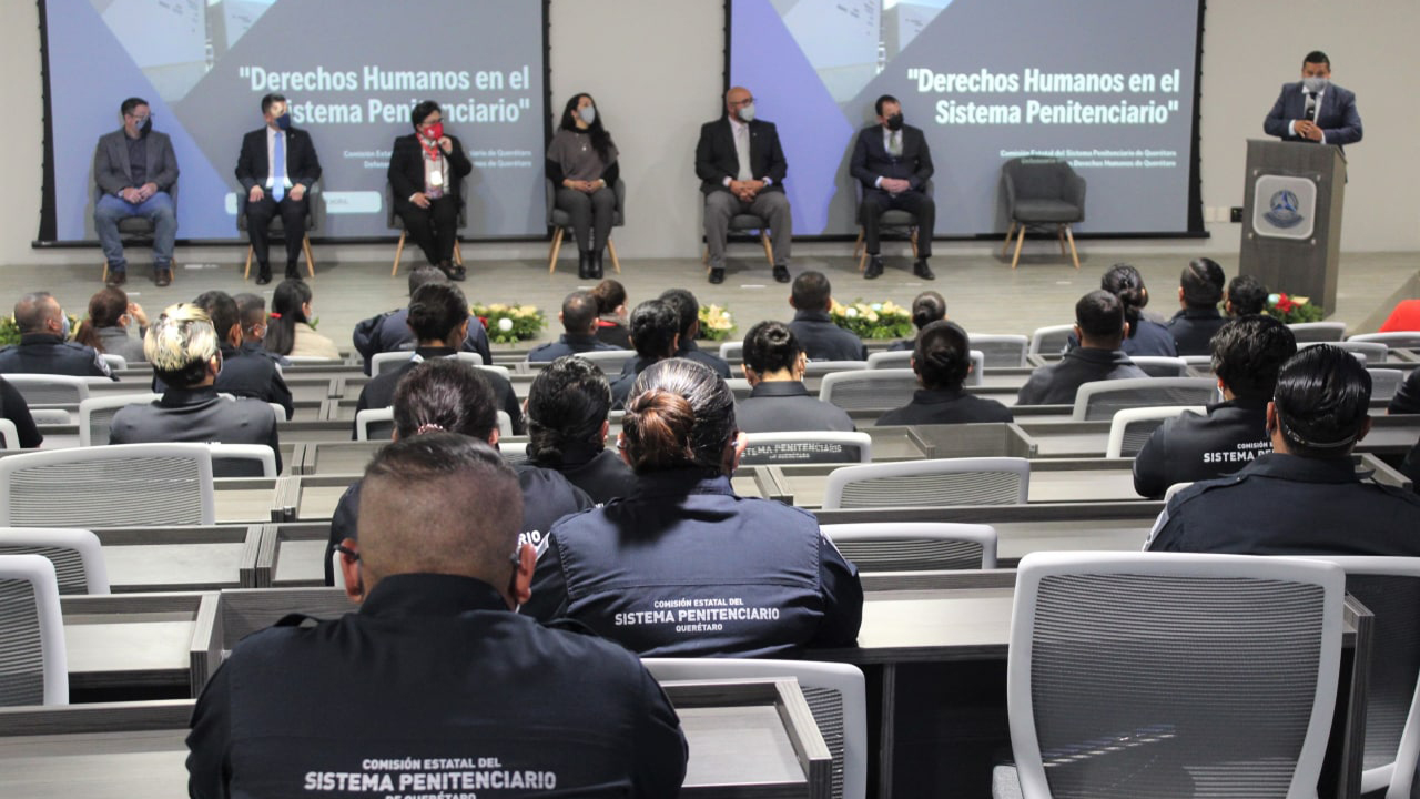 Imparten curso en derechos humanos a personal del Sistema Penitenciario