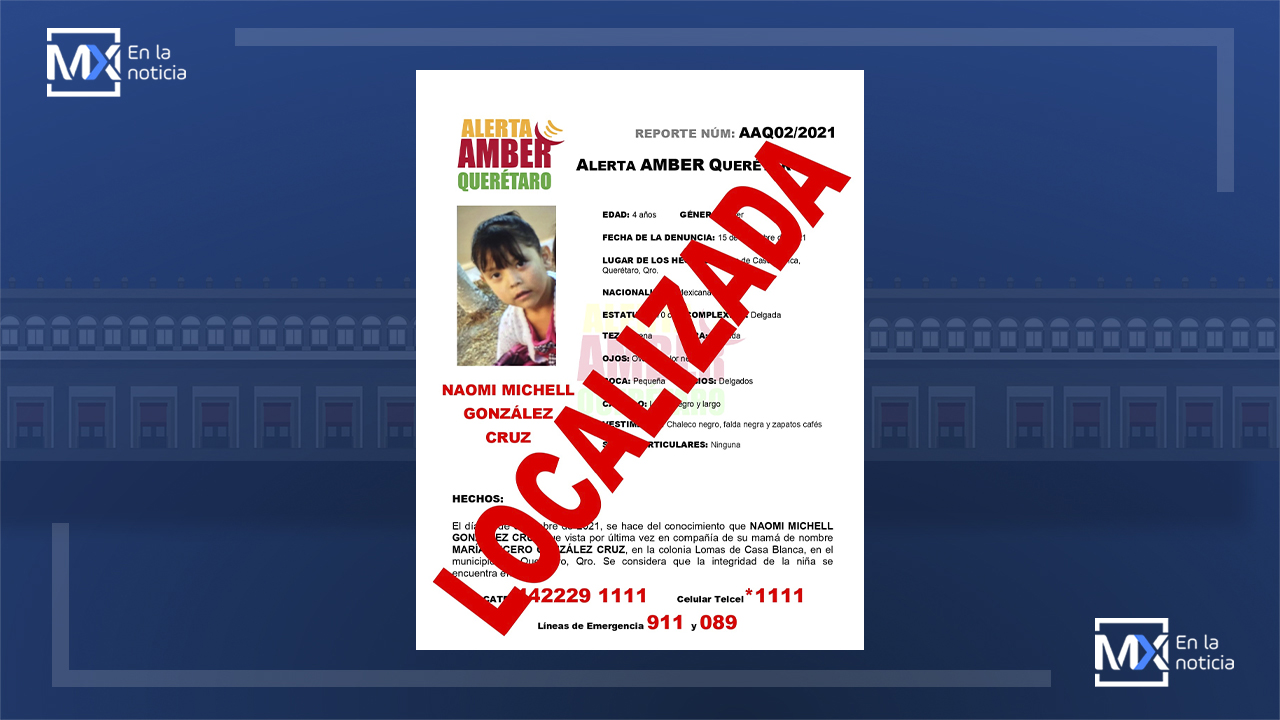 DESACTIVACIÓN Alerta Amber