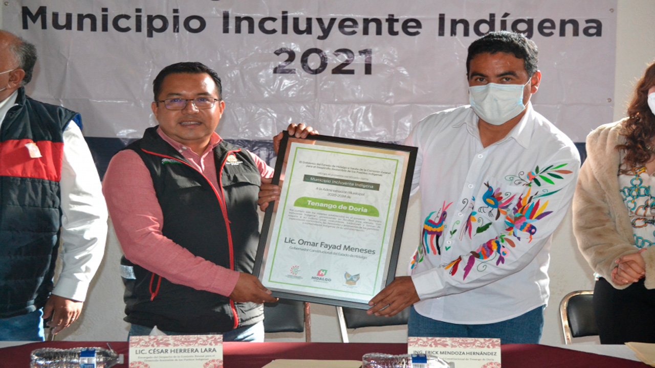 Entregó CEDSPI certificados para reconocer a municipios incluyentes indígenas