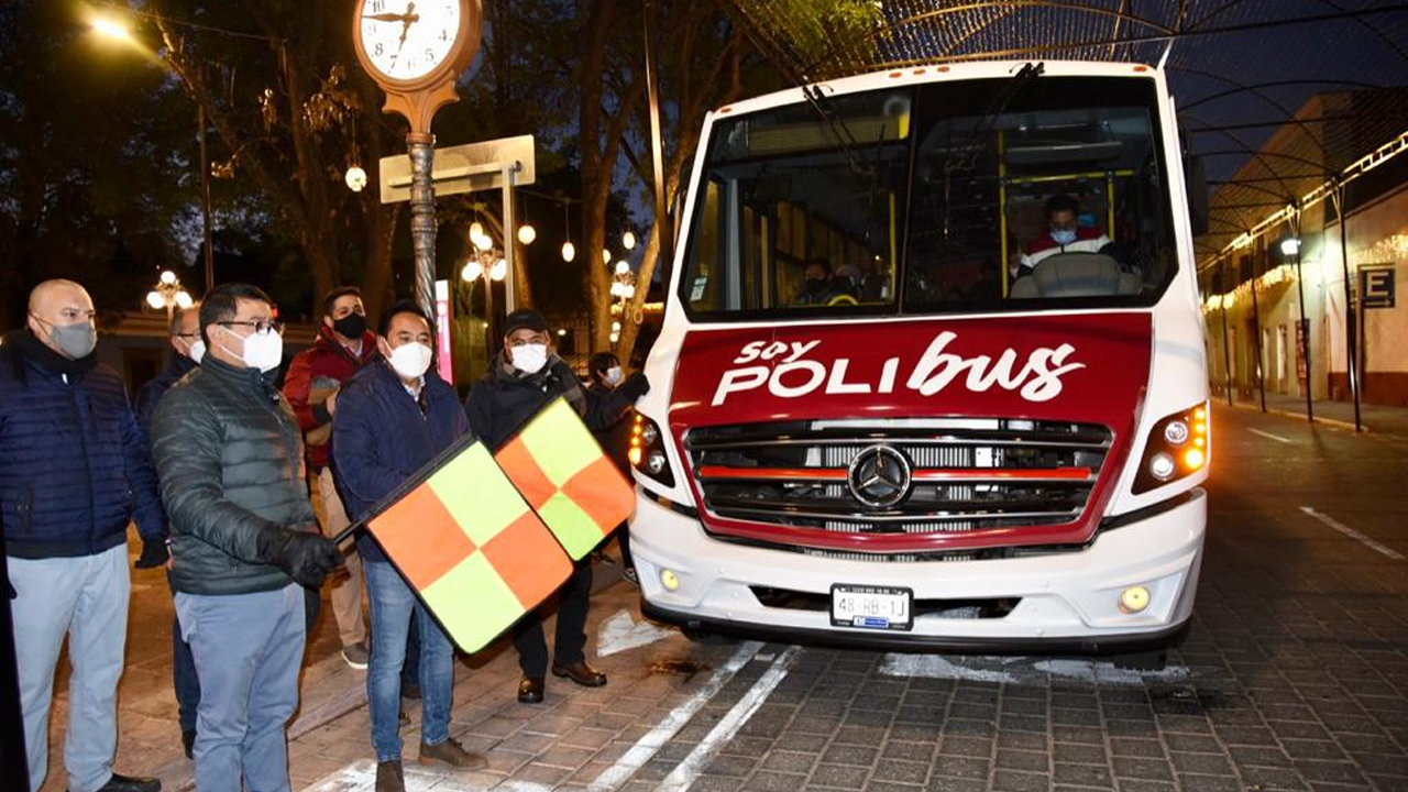 Dan banderazo de salida al “Polibus”