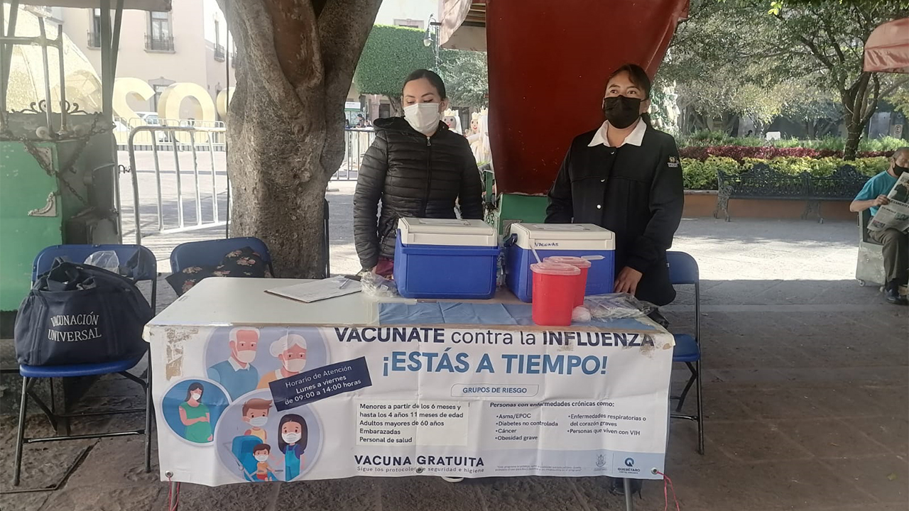 Aplicadas 440 mil 543 dosis de vacuna contra Influenza