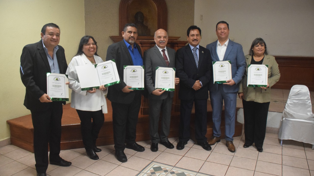 Reconocen en Matamoros a miembros del Colegio de Periodistas de Tamaulipas, A.C.